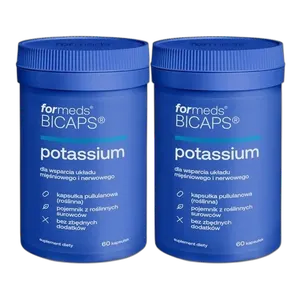 2x Formeds BICAPS POTASSIUM Cytrynian POTAS 360 mg CIŚNIENIE KRWI Mięśnie