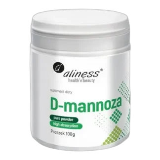 ALINESS D-MANNOZA w proszku 100g - UKŁAD MOCZOWY INFEKCJE MANNOSE