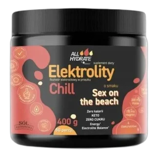 Elektrolity z magnezem i potasem, smak Sex on the beach