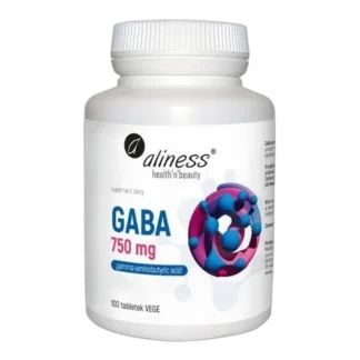 GABA 750 mg Kwas gamma-aminomasłowy