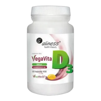 Naturalna witamina D3 2000 IU z alg