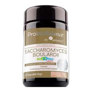 Aliness PROBIOTYK SACCHAROMYCES BOULARDII Babka lancentowata 30 kaps JELITA