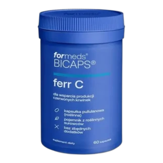 Żelazo z Witaminą C – Wsparcie dla Energii i Produkcji Krwi