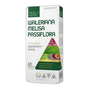 Waleriana, melisa, passiflora – wspiera sen i spokój