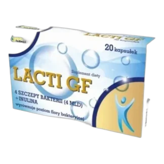 Probiotyk Lacti GF z mikroflorą jelitową