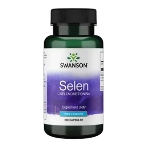 SELEN SELENOMETIONINA 100MCG 200K ODPORNOŚĆ TARCZYCA SPERMATOGENEZA