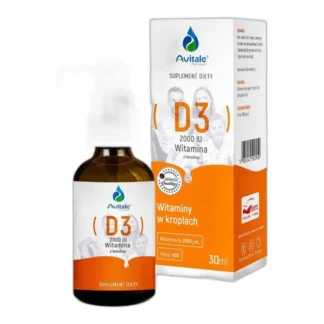 Witamina D3 2000 IU w kroplach